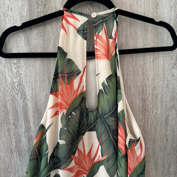 Show Me Your Mumu Gomez Halter Mini Dress in Paradise Found - Picture 7 of 8